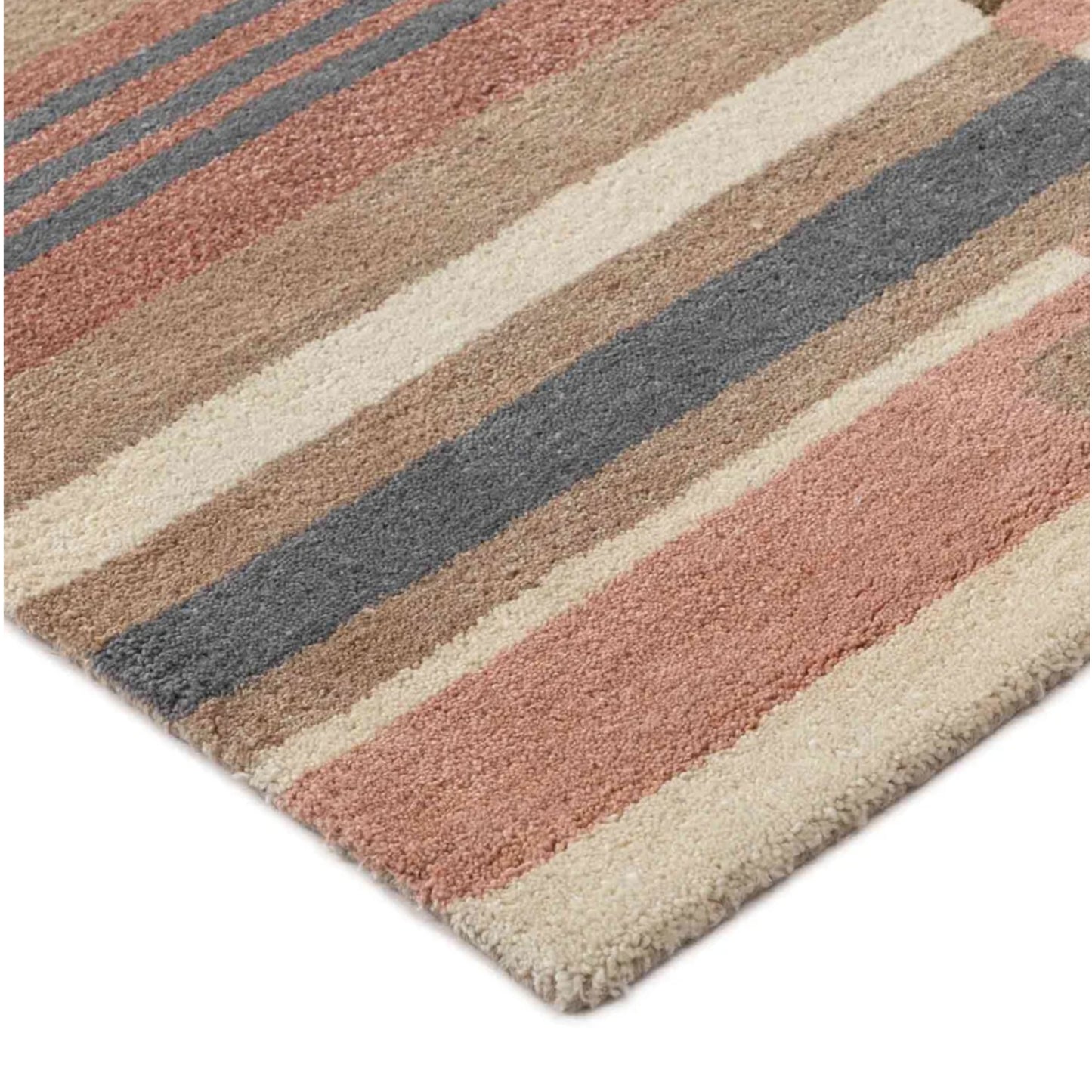 Modern design pattern tafted rug