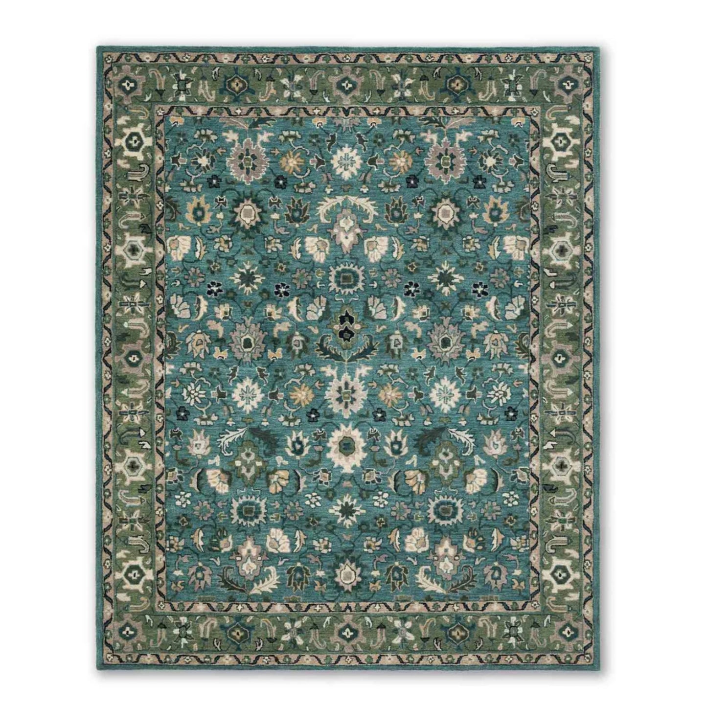 Persian design pattern tafted rug