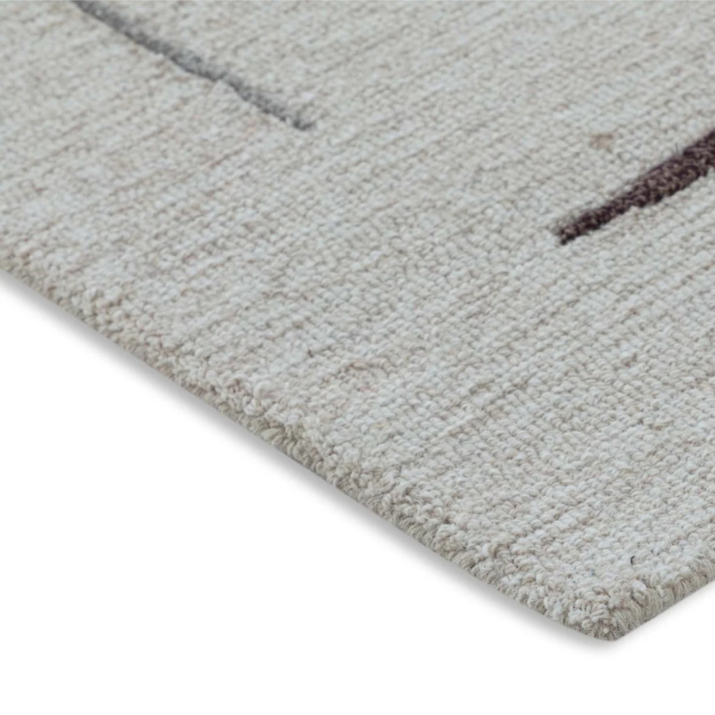 Modern design pattern tafted rug