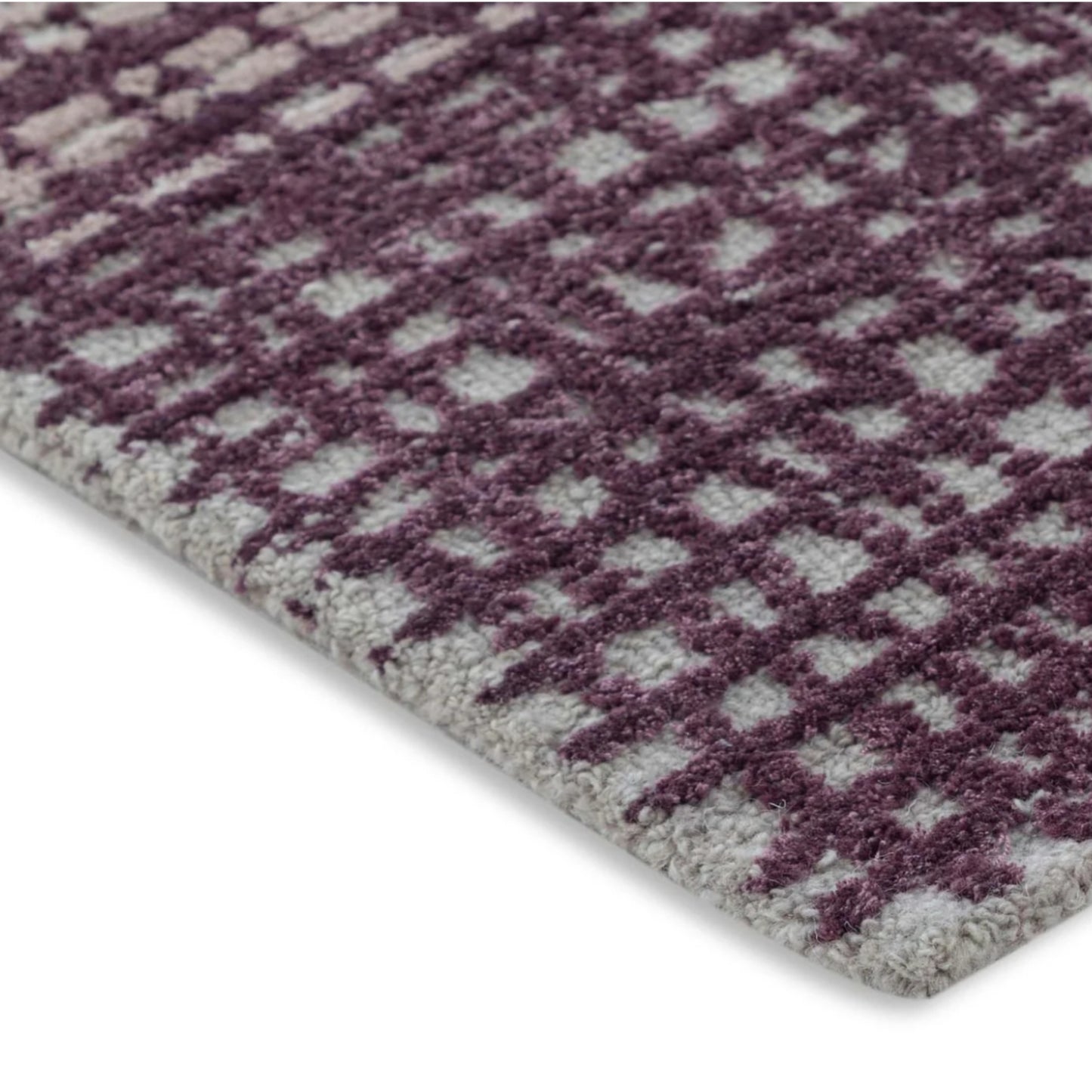 Modern design pattern tafted rug