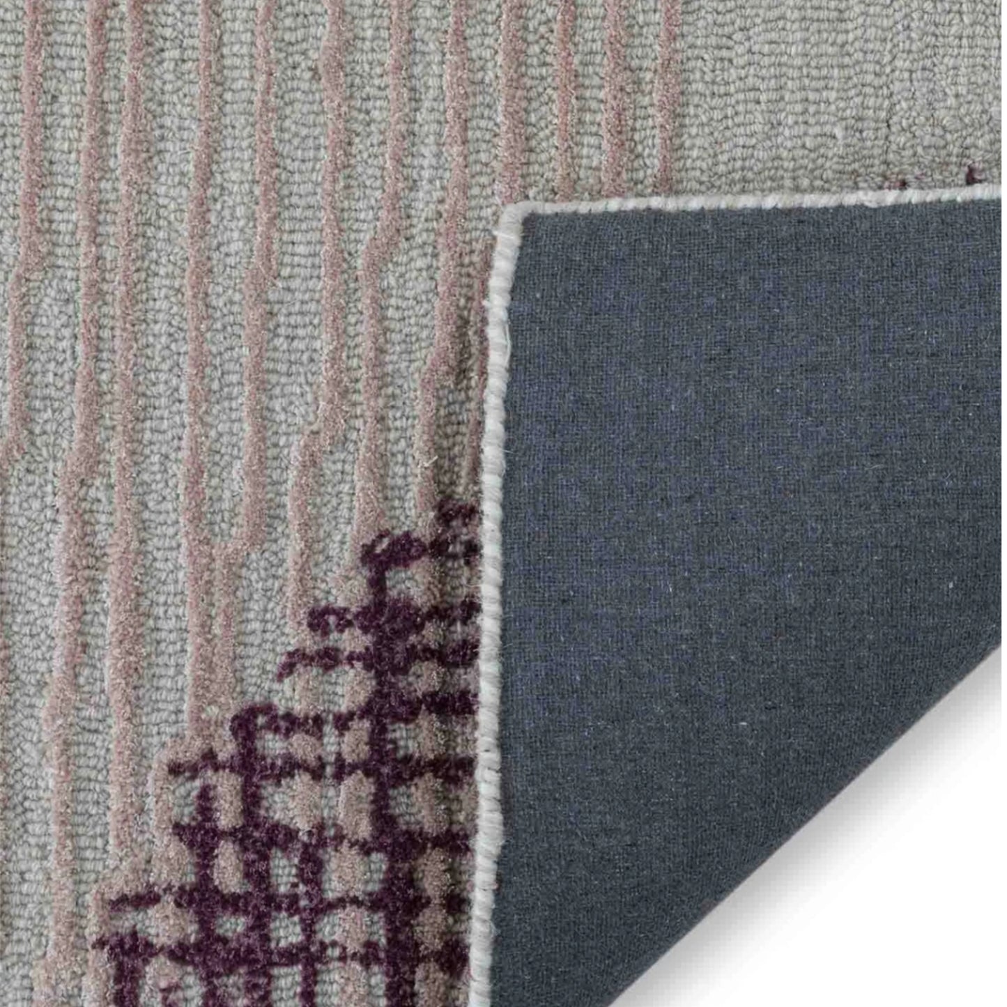 Modern design pattern tafted rug
