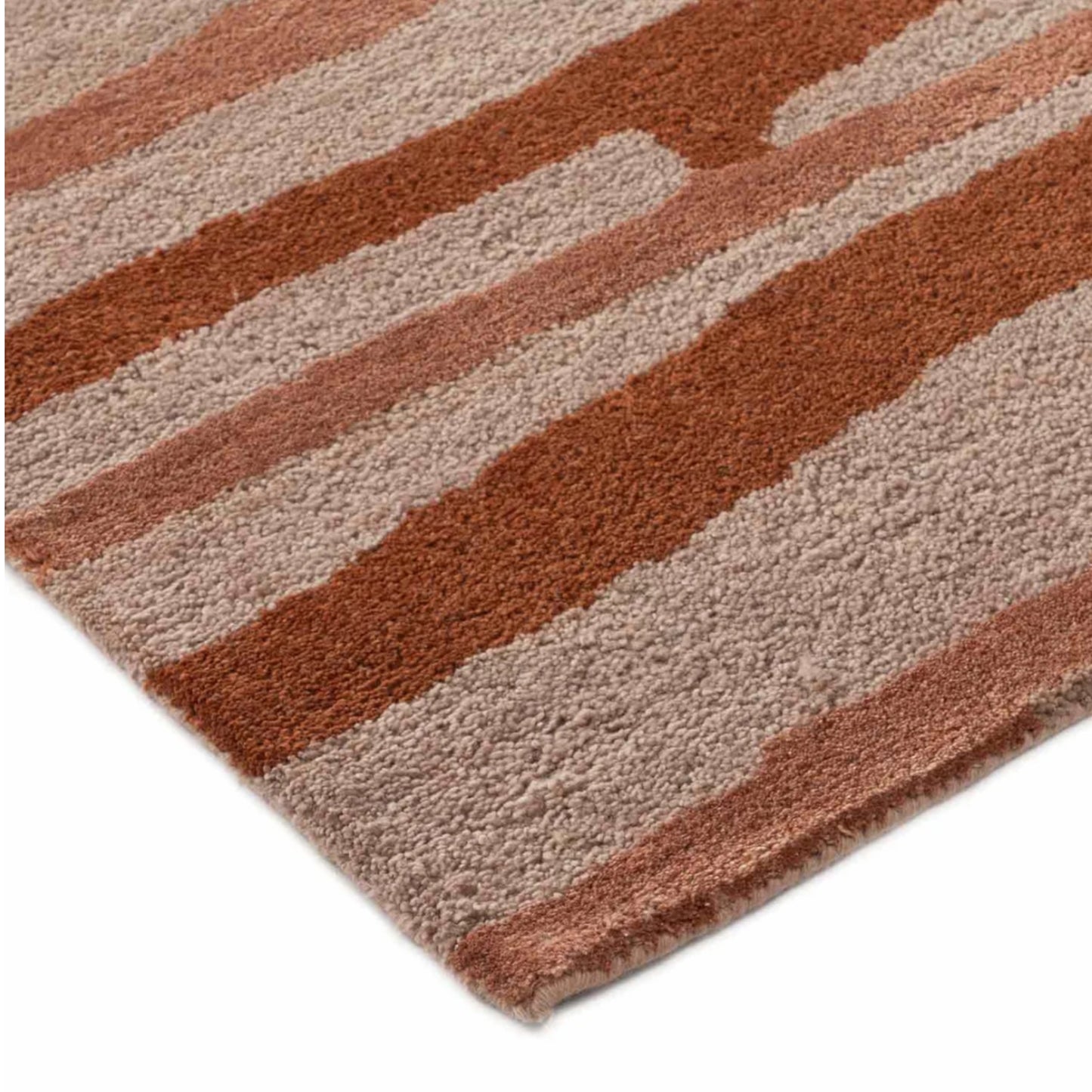 Modern design pattern tafted rug