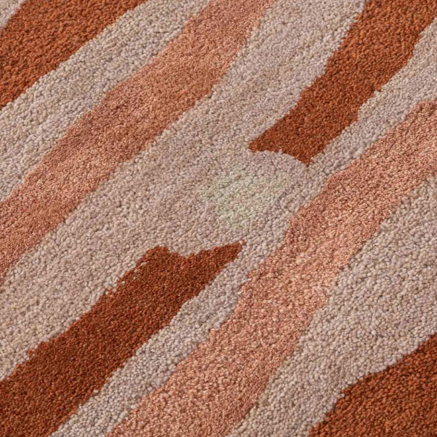 Modern design pattern tafted rug