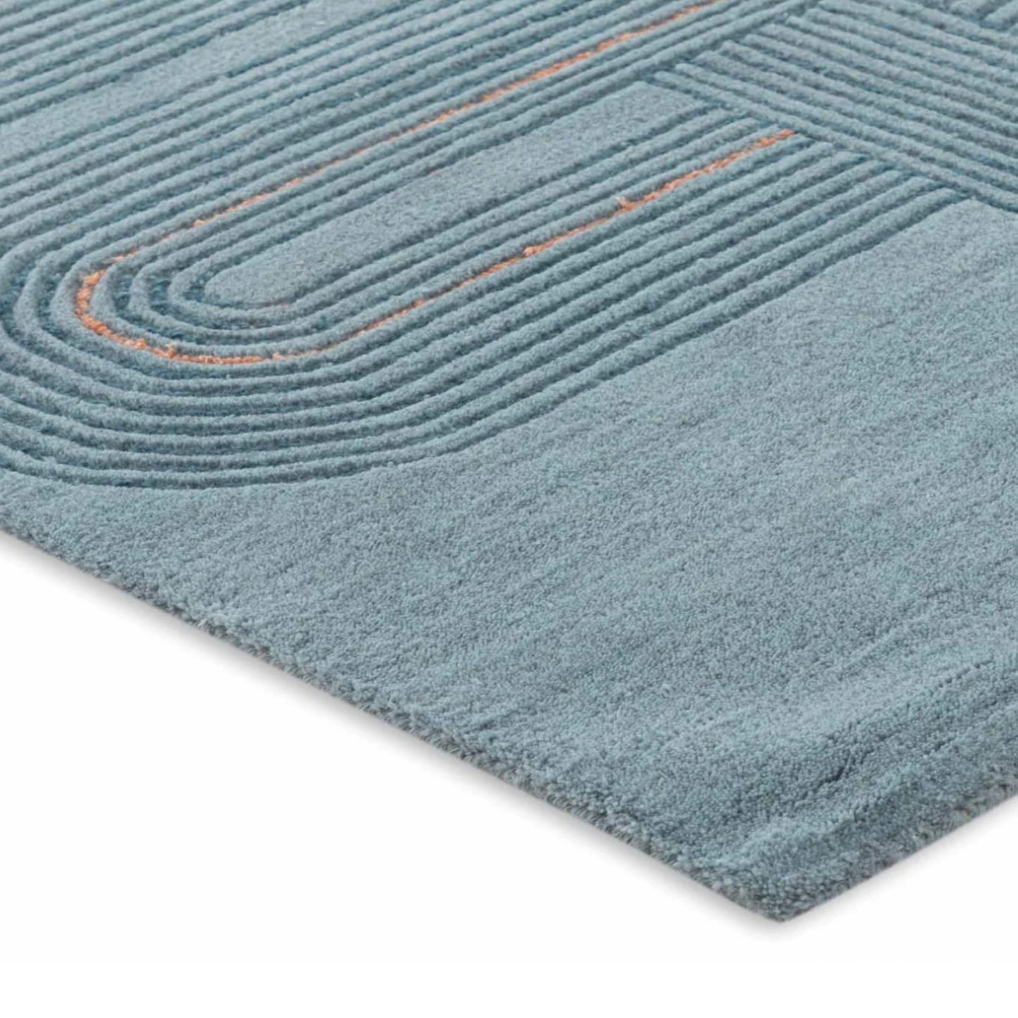Modern design pattern tafted rug