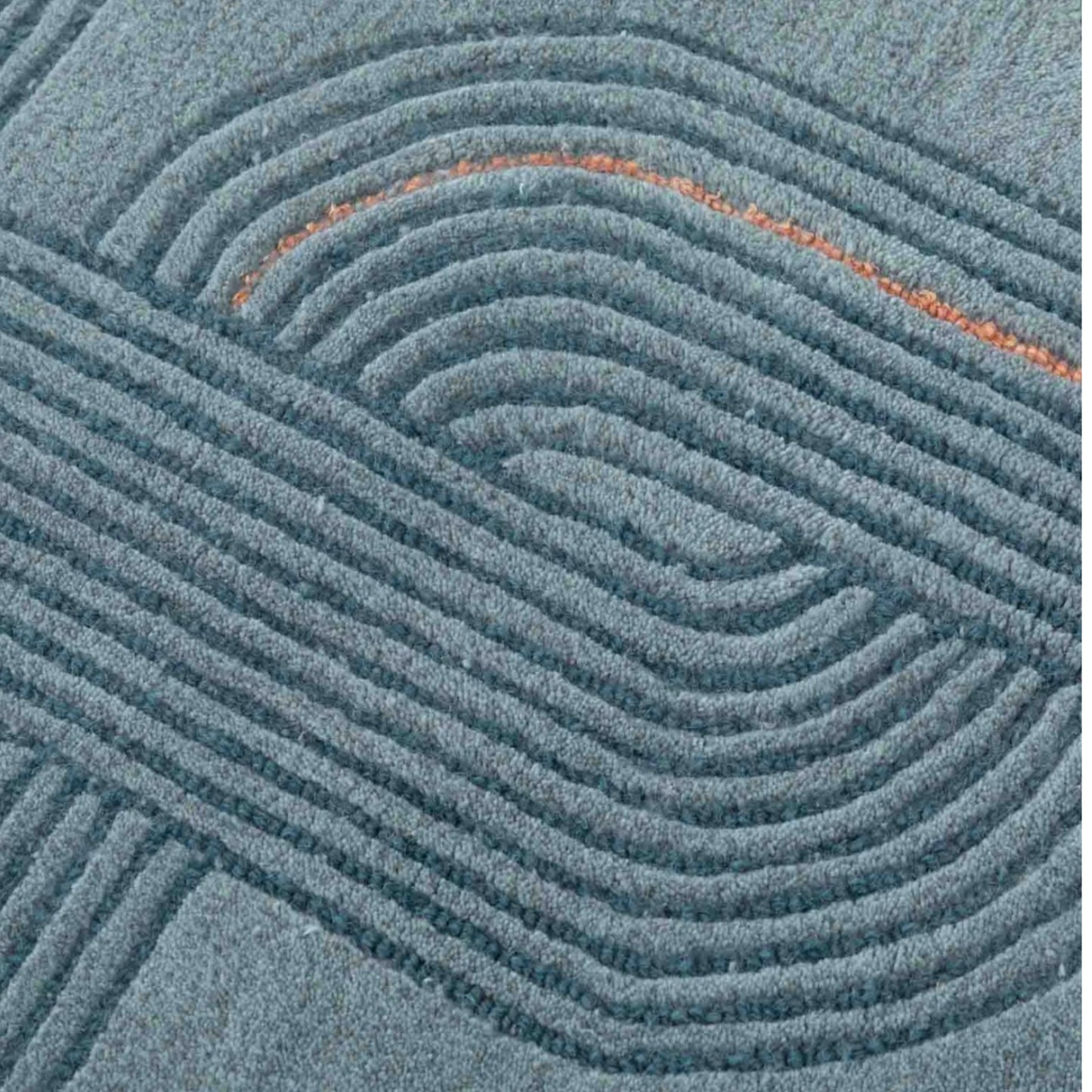 Modern design pattern tafted rug
