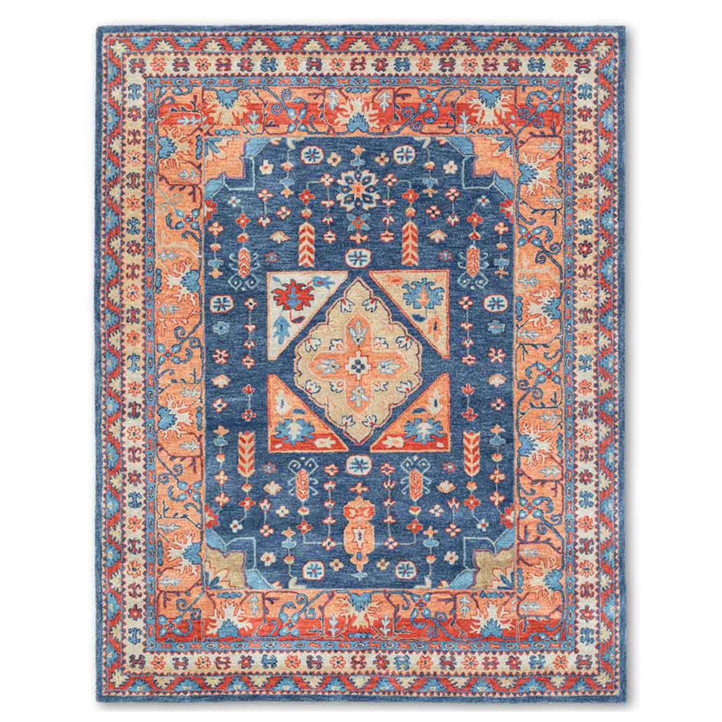 Persian design pattern tafted rug