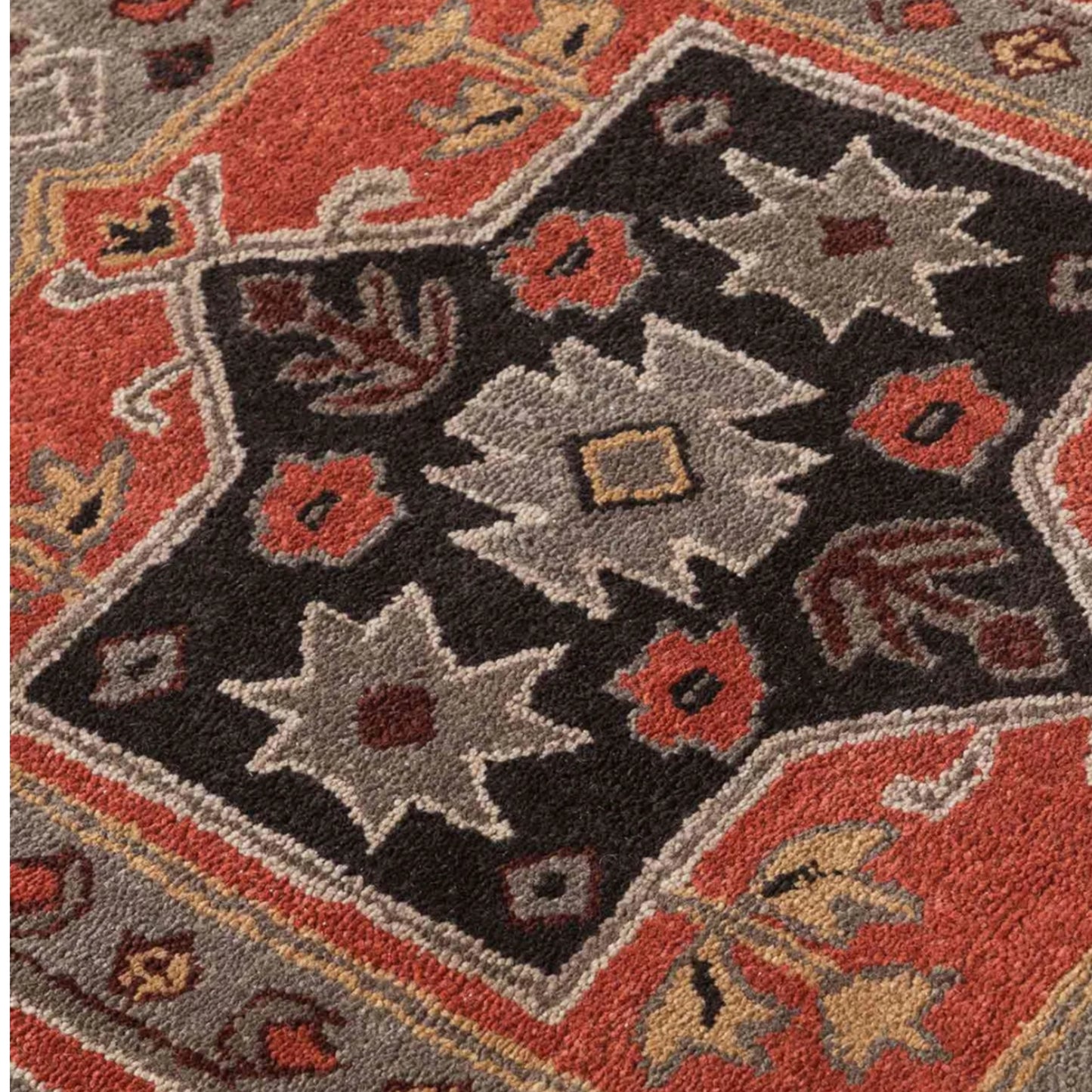 Persian design pattern tafted rug