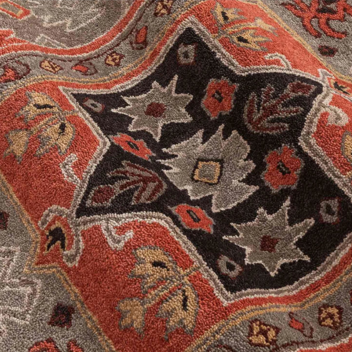 Persian design pattern tafted rug