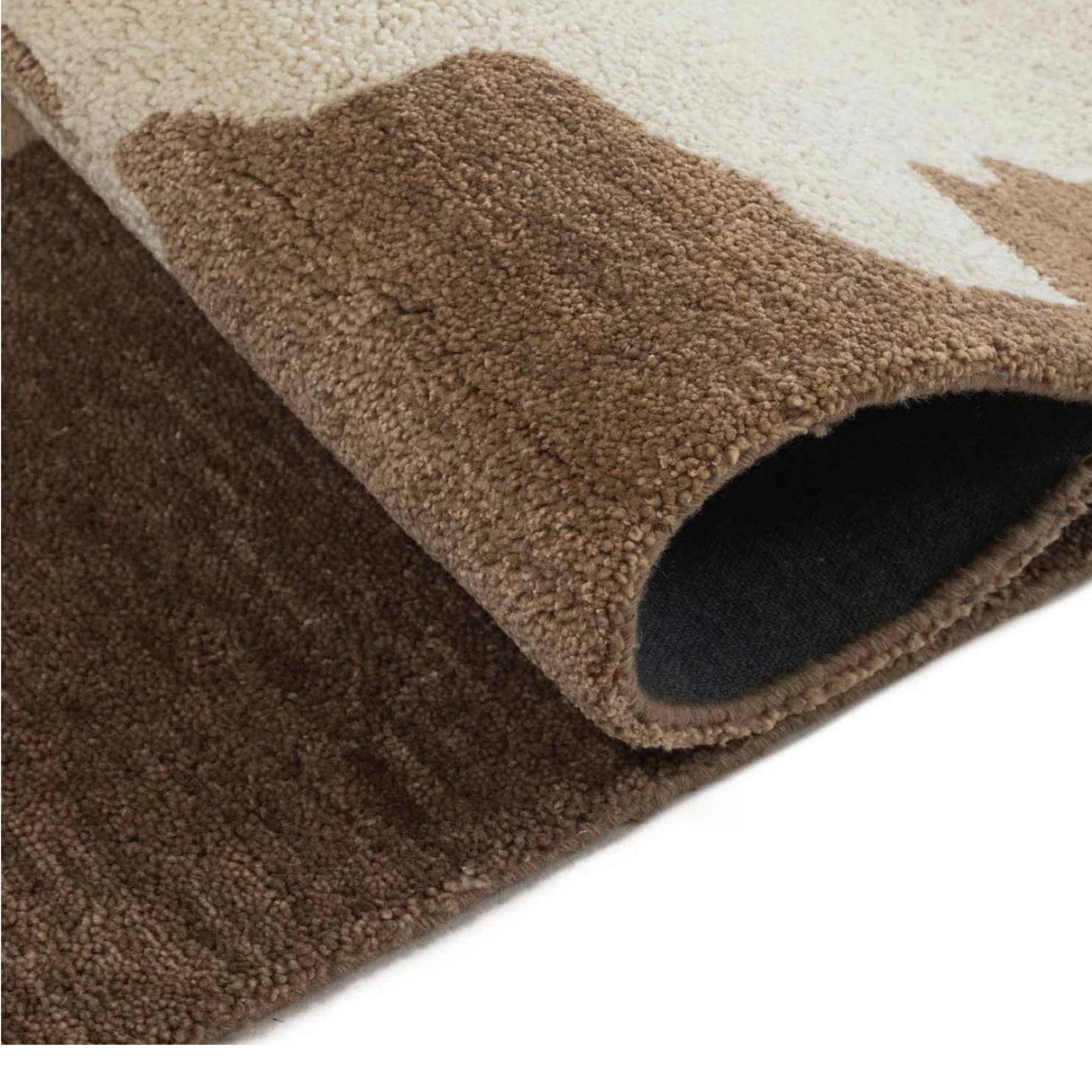 Modern design pattern tafted rug
