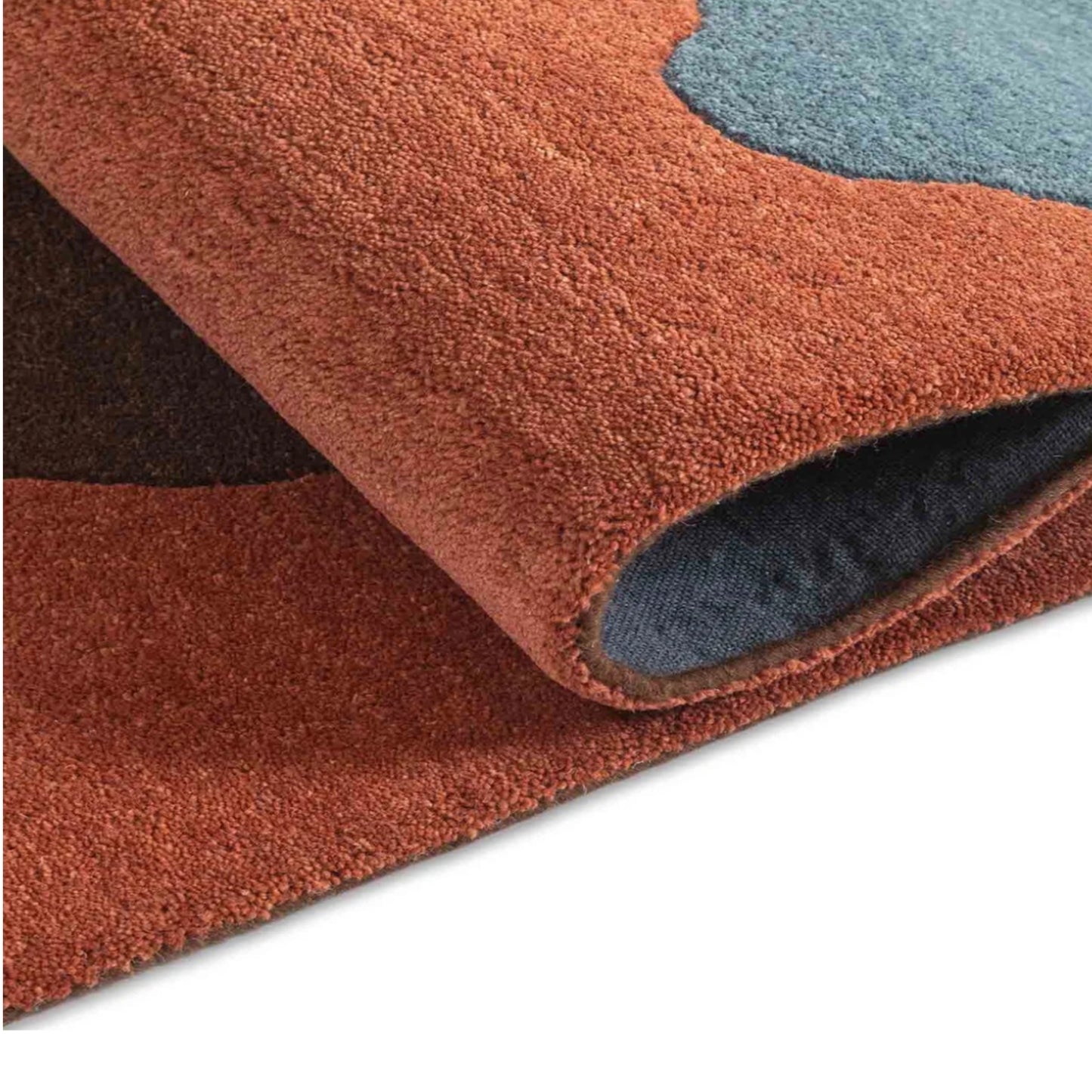 Modern design pattern tafted rug
