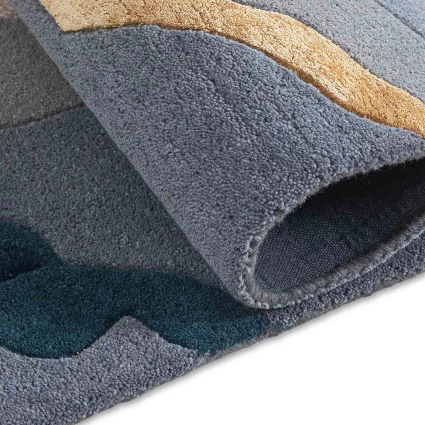 Modern design pattern tafted rug