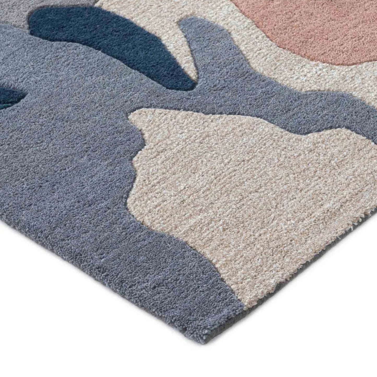 Modern design pattern tafted rug