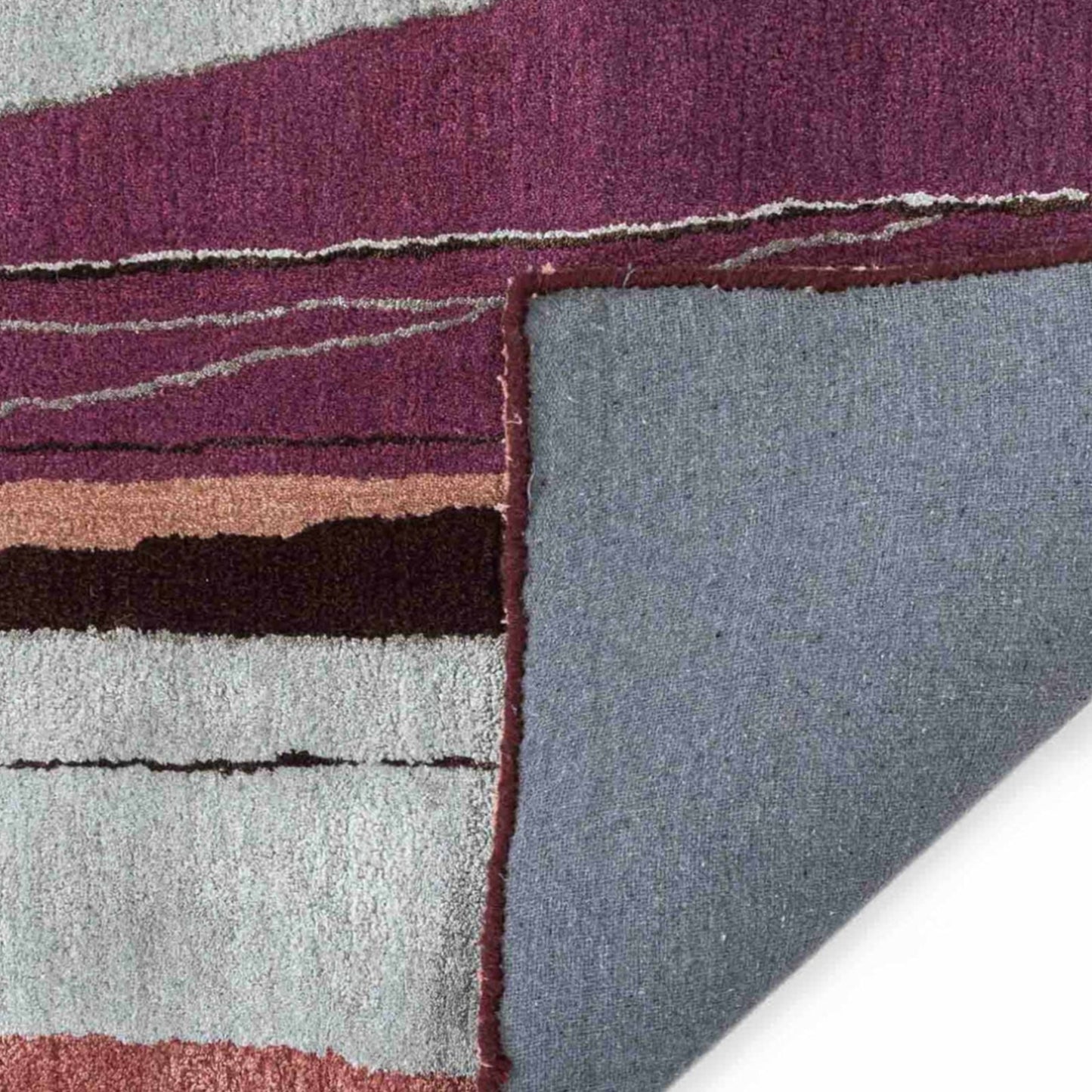 Modern design pattern tafted rug