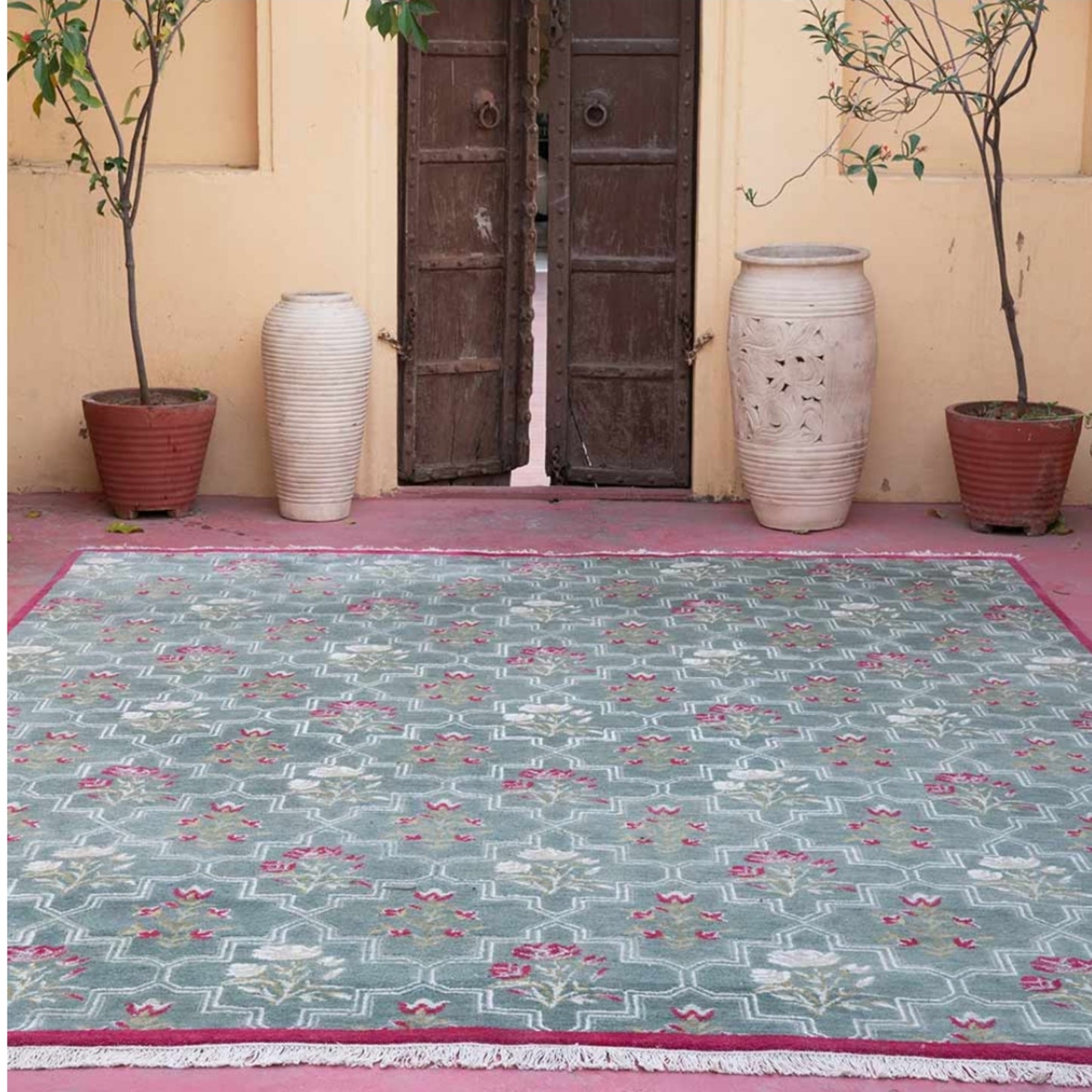 Persian design pattern Hand Knotted