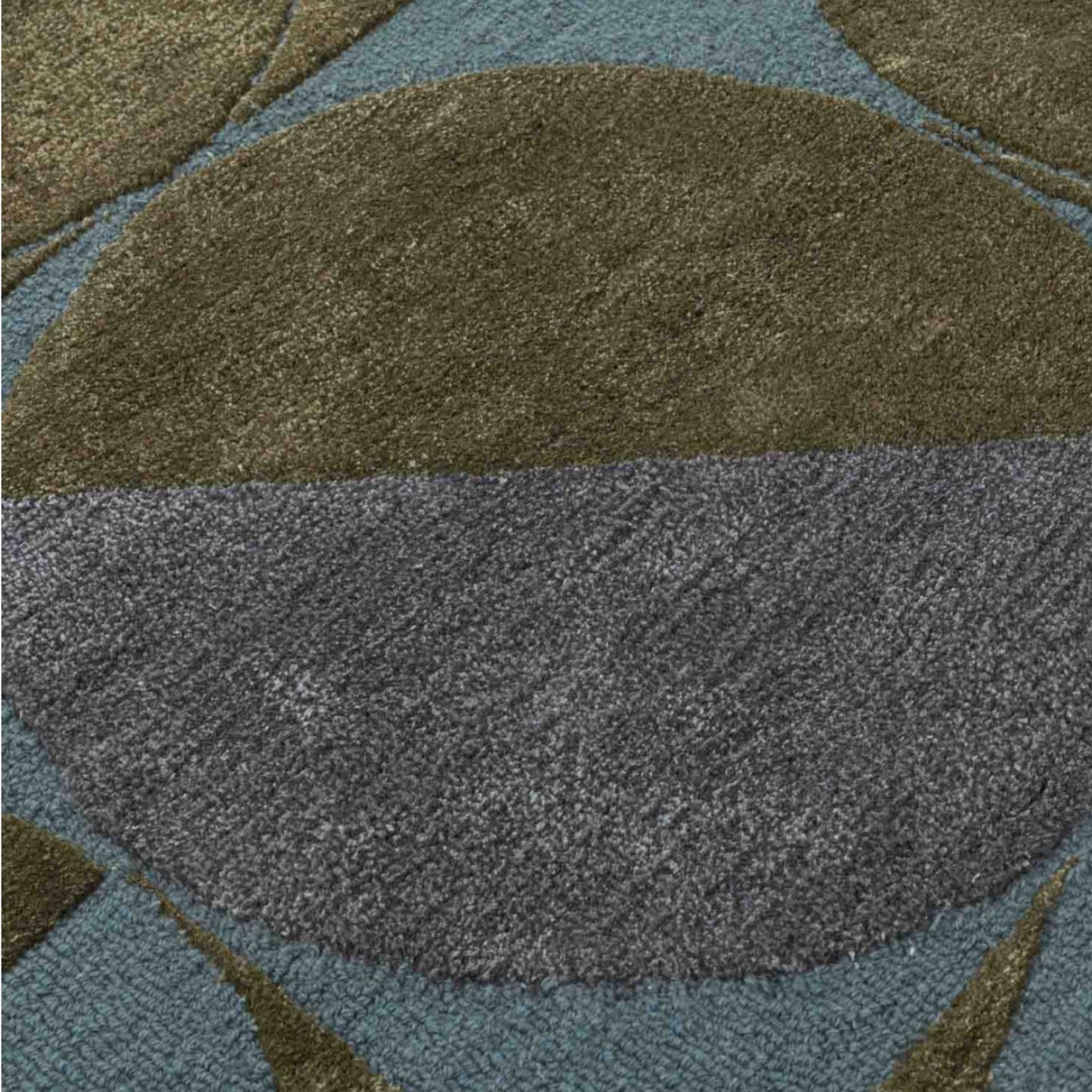 Modern design pattern tafted rug