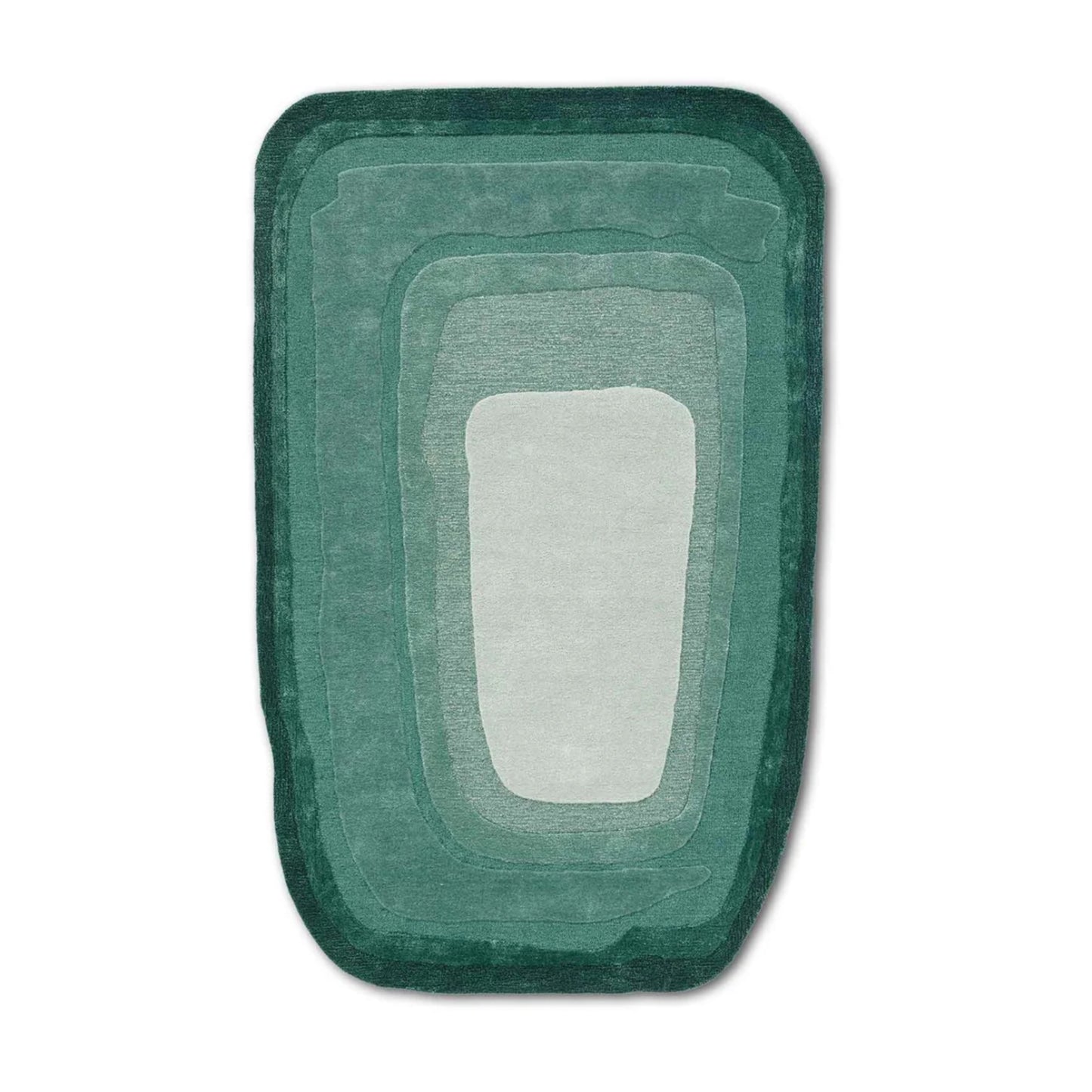 Modern design pattern tafted rug