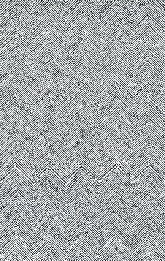 Modern design pattern tafted rug