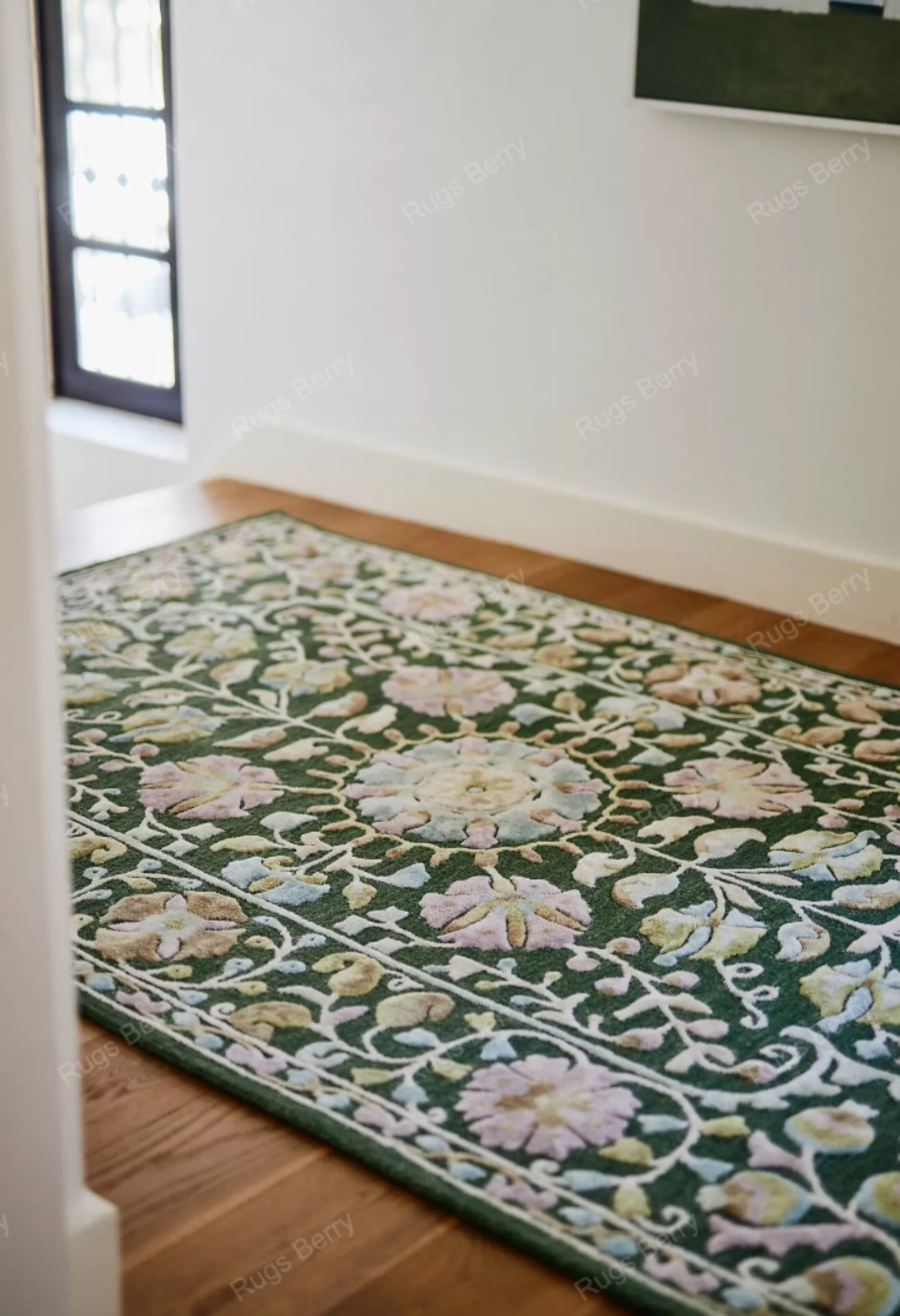 Persian design pattern tafted rug
