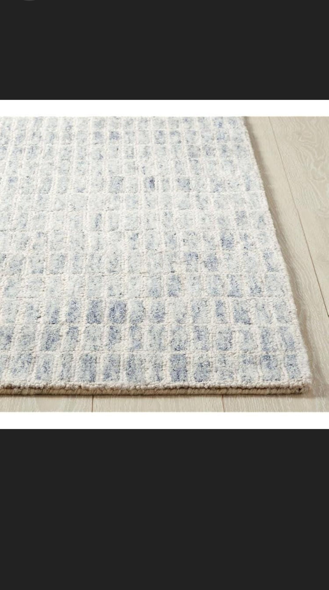 Modern design pattern tafted rug