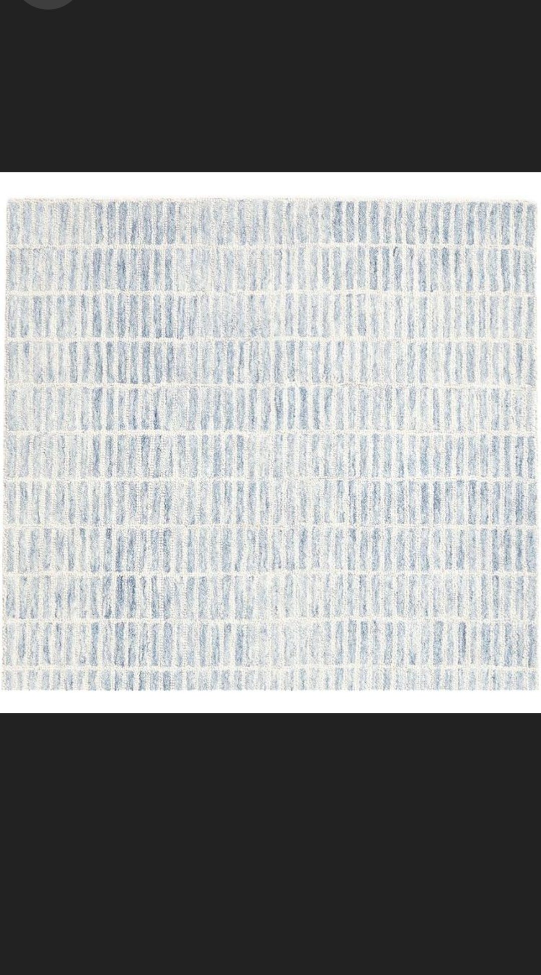 Modern design pattern tafted rug