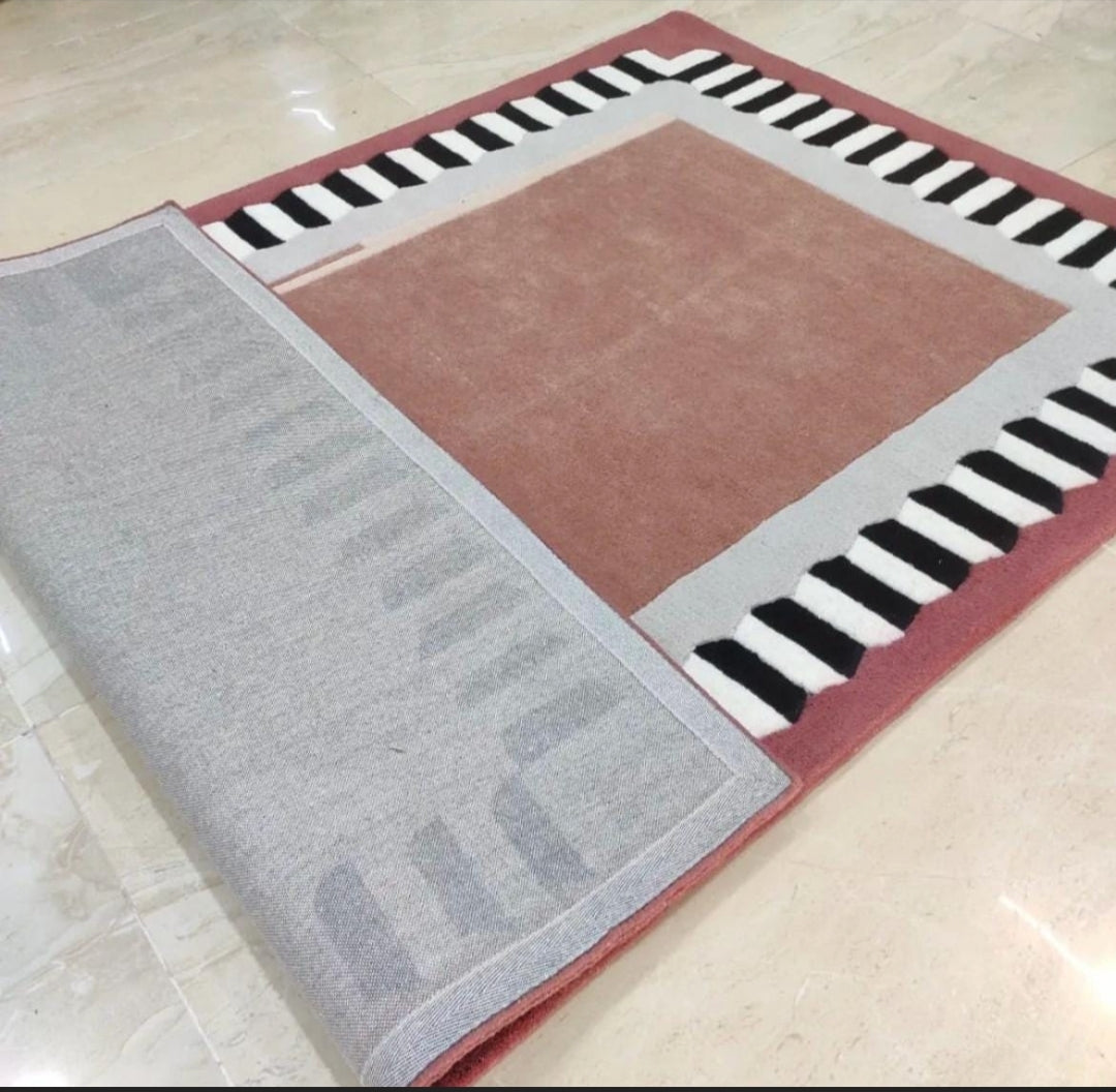 Persian design pattern tafted rug