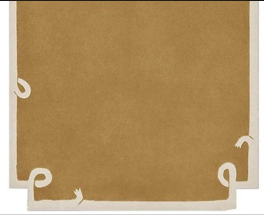 Modern design pattern tafted rug