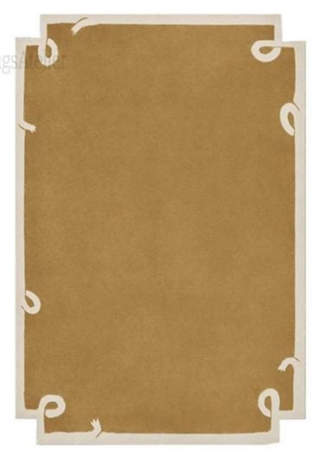 Modern design pattern tafted rug