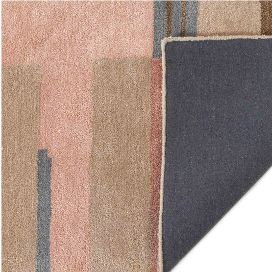 Modern design pattern tafted rug