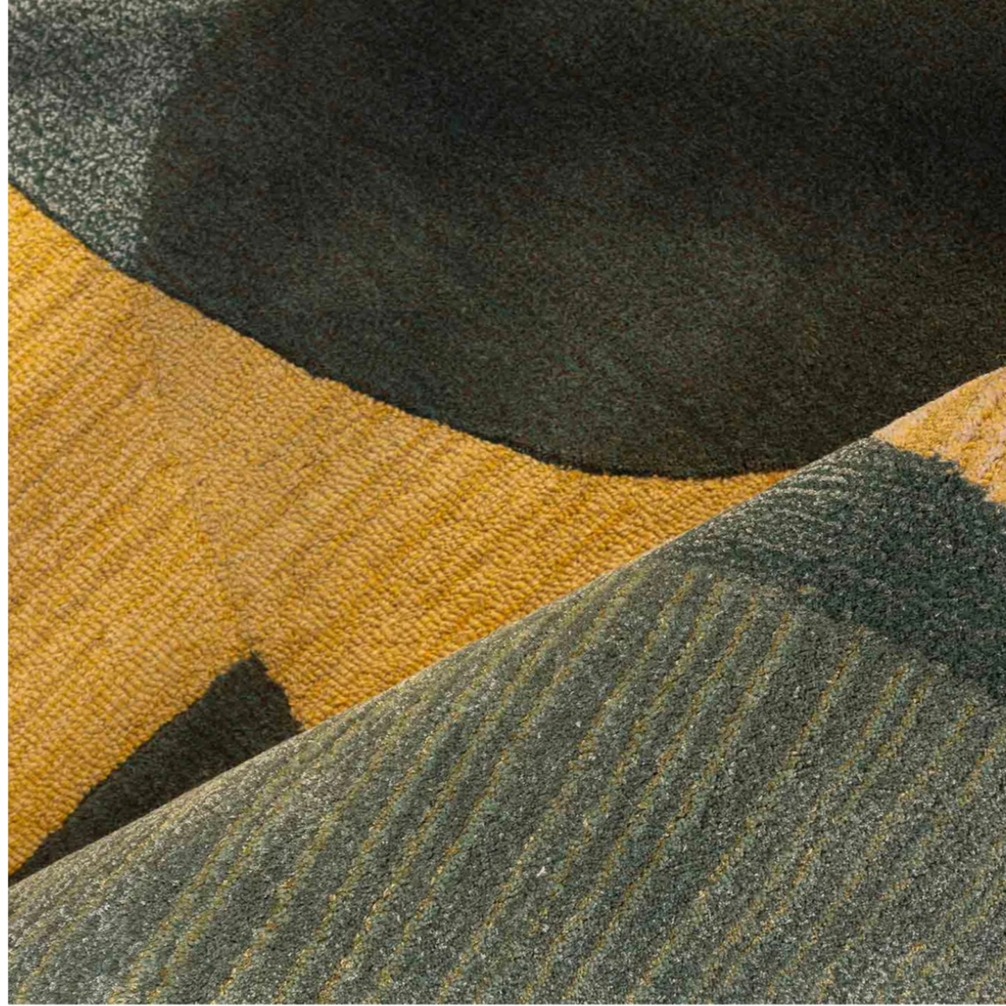 Modern design pattern tafted rug