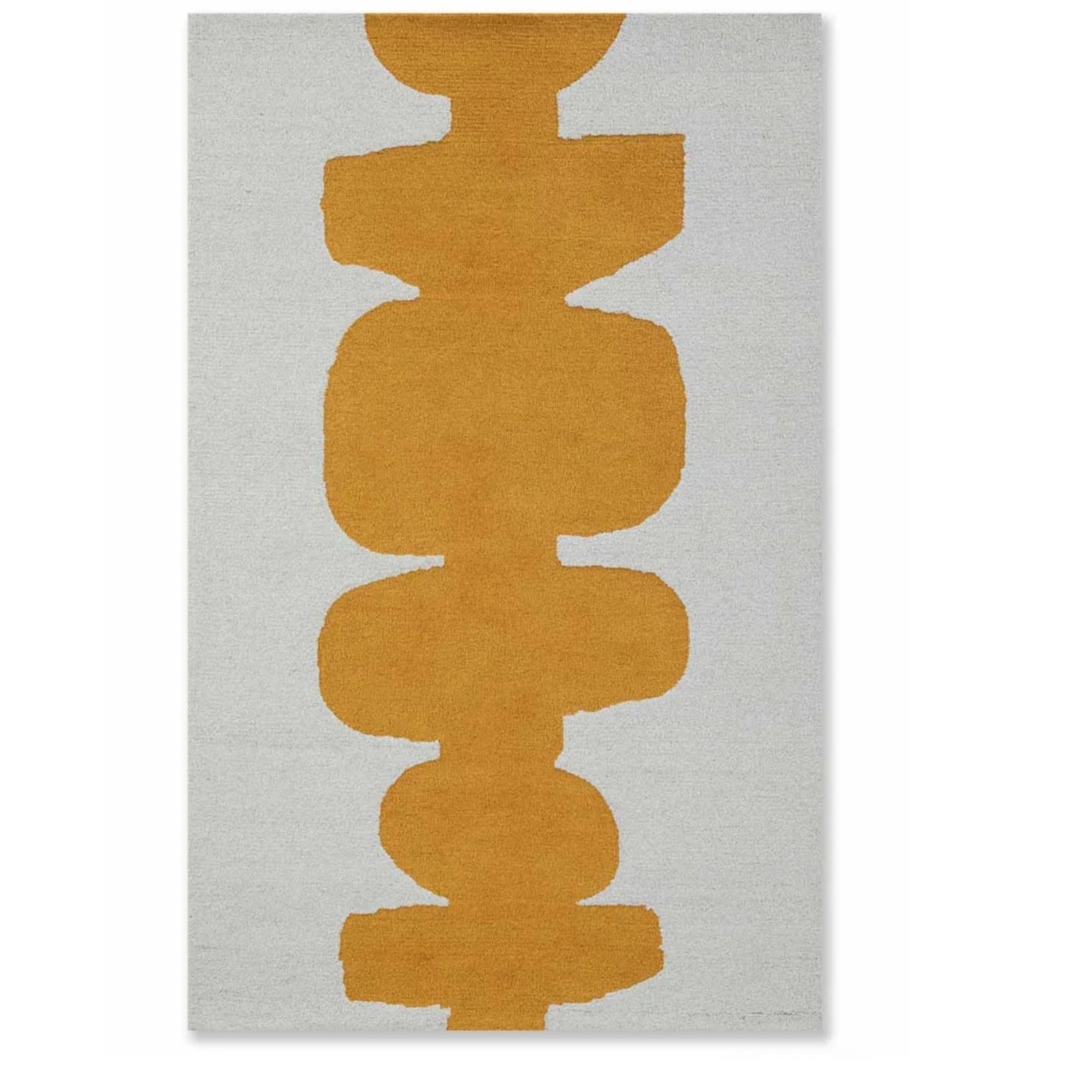 Modern design pattern tafted rug