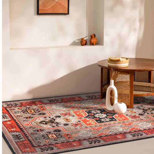 Persian design pattern tafted rug