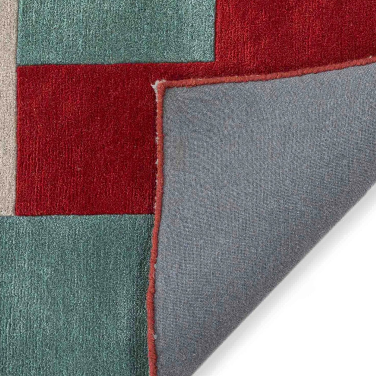 Modern design pattern tafted rug