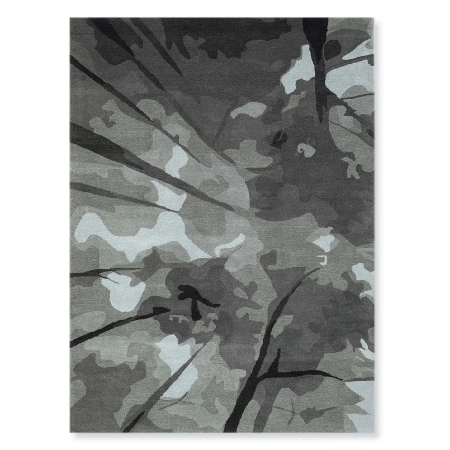 Modern design pattern tafted rug