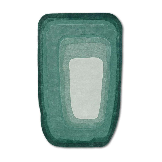 Modern design pattern tafted rug