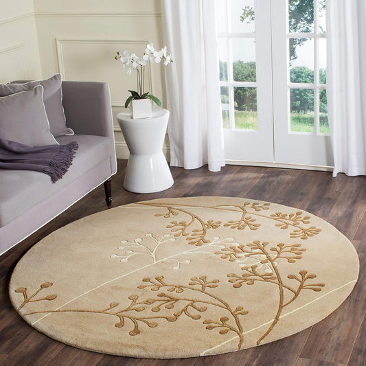 Persian design pattern tafted Round Rug