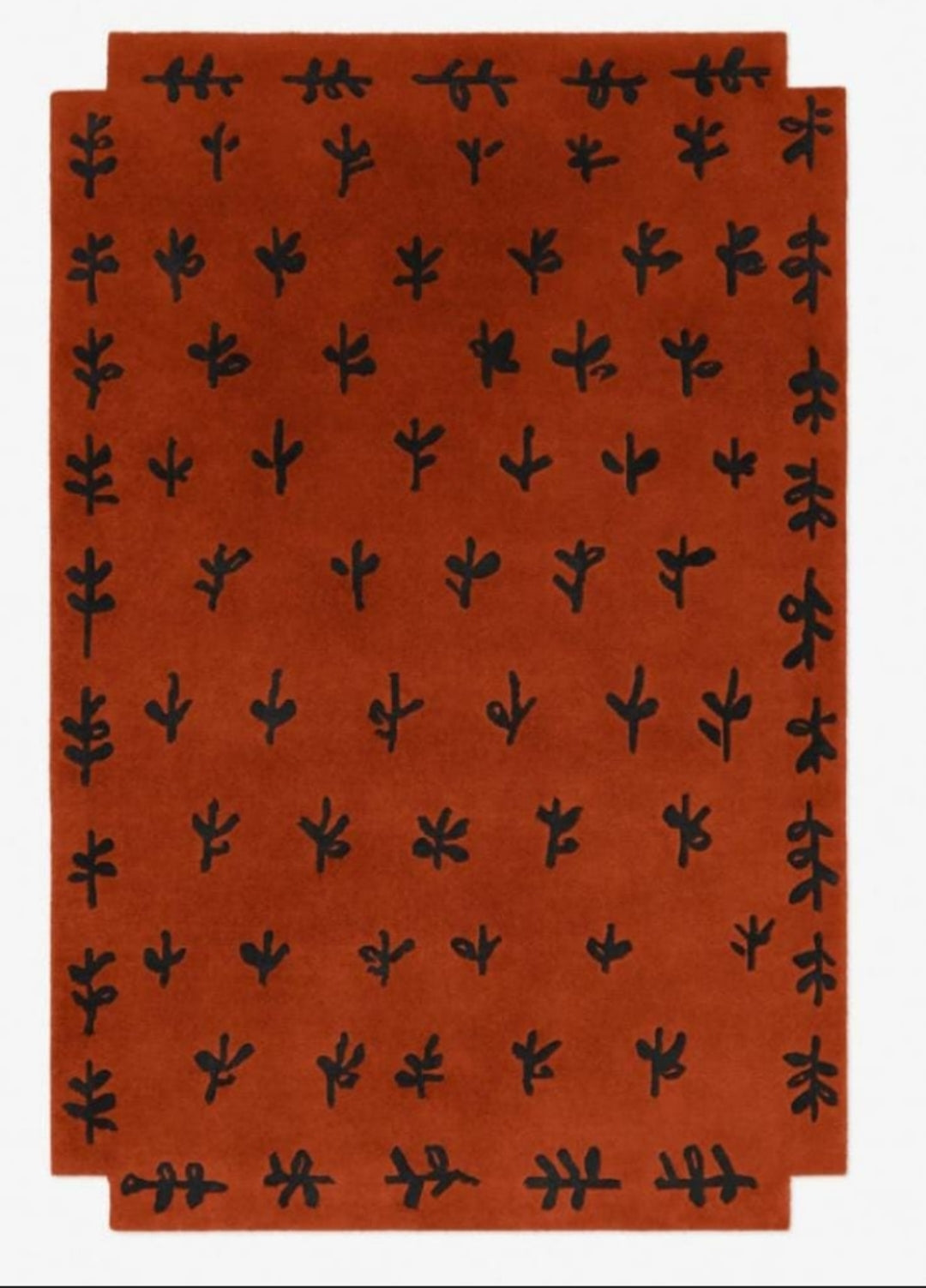 Persian design pattern tafted rug