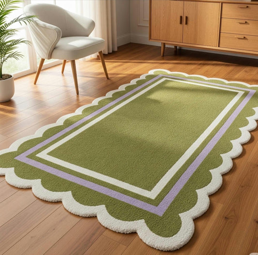 Persian design pattern tafted rug